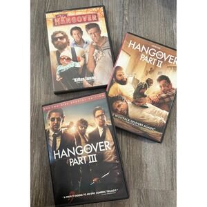 The Hangover Trilogy DVD Set The Hangover Part II Part III Movies